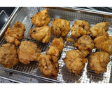 二度揚げ♪片栗そぼろ！鶏もも唐揚げ★動画作り方22写真