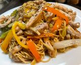 青椒肉絲炒麵作り方8写真