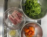 冷凍ゴーヤーの洋風炊き込みごはん作り方1写真