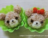 キャラ弁☆ユニベア　モカ＆プリン♪作り方6写真
