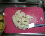チンゲン菜と長いも・厚揚げの炒め餡作り方4写真