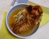 作り置き、レンジで簡単肉うどん作り方4写真