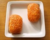 キャラ弁❤節分にオムライスno赤鬼くん作り方1写真