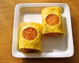 キャラ弁❤節分にオムライスno赤鬼くん作り方2写真