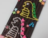 怪獣だって愛を伝えるデコポッキー♬作り方3写真
