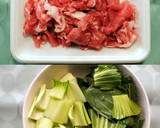 豚肉と青梗菜☆ネギ塩炒め作り方2写真