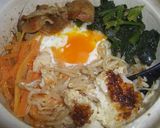 土鍋焼きビビンバ　 超激辛作り方8写真