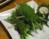 チーちく梅シソ巻き作り方4写真