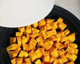 タジン鍋で作る✩簡単かぼちゃサラダ作り方2写真