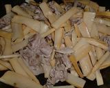 メンマと豚肉の炒め煮♪作り方2写真