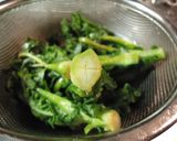 かき菜のオイスターソース炒め作り方2写真