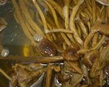 茶樹菇と鶏肉炒め（干鍋茶樹菇鶏肉）作り方2写真