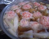 白菜と肉団子のあったかスープ♪作り方6写真