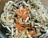 切り干し大根と干し椎茸の電子レンジ煮作り方2写真
