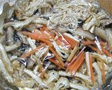 切り干し大根と干し椎茸の電子レンジ煮作り方3写真