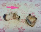 ホッキ貝の刺身（下処理方法）作り方4写真