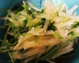 シャキシャキッじゃがいもと豆苗のサラダ作り方4写真