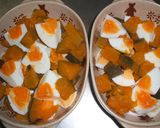 カボチャとゆでたまごのマヨチーズ焼き作り方4写真