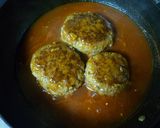 煮込みハンバーグソース作り方3写真