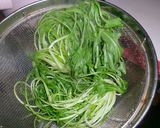 シャキシャキ水菜の白和え★作り方2写真