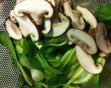 ヘルシー!簡単!豆腐と青梗菜の炒め物。作り方1写真