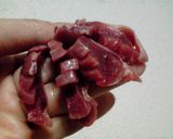 簡単！ずりのニンニク炒め作り方4写真