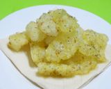 揚げ餅のバジルソルト味作り方5写真
