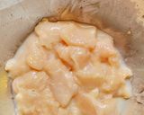 柔らか鶏むね味噌マヨ焼き❗節約作り方3写真