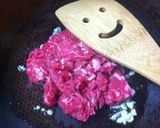 韓国風きのこ肉じゃが作り方4写真