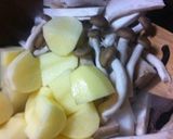 韓国風きのこ肉じゃが作り方5写真