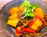 韓国風きのこ肉じゃが作り方10写真