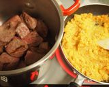 牛もも肉の野菜ジュース煮込み作り方3写真