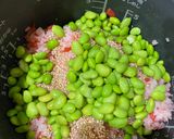 梅とえだまめ のおにぎり作り方4写真