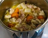 大根と鶏肉の塩麹煮作り方4写真