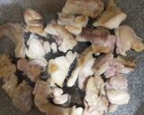 鶏肉とそら豆のクリームパスタ作り方4写真