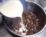 ガナッシュサンドdeチョコレートケーキ♪作り方16写真