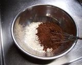 ガナッシュサンドdeチョコレートケーキ♪作り方1写真