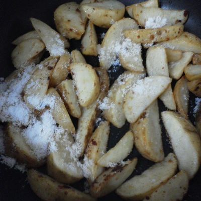 カリッ♪バター醤油ポテトフライ by GoGoママchan