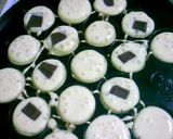 チョコレート入りまん丸ホットケーキ作り方3写真