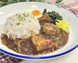 マグロと和風だしの出会いが生む😋鮪カレー作り方11写真