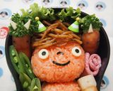 節分弁当2012～もじゃもじゃ編～作り方1写真