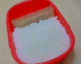 簡単キャラ弁☆仮面ライダーフォーゼ海苔弁作り方1写真
