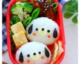 コロンと♪わんちゃんおにぎり＊キャラ弁作り方4写真