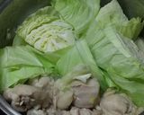 超簡単！鶏キャベツ鍋作り方3写真