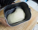 HBで生地作り白パンのチョコクリームパン作り方1写真