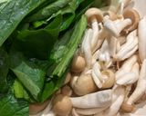 しめじ青菜と豚しゃぶのカレポンサラダ作り方3写真