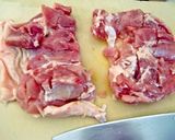 ★鶏肉のレモンステーキ★作り方1写真