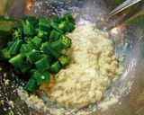 オクラと豆腐のフルフルさん♪作り方2写真