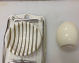 簡単♪ゆで卵のカット(´ε｀ )作り方1写真