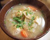 塩豚333*白豚汁&赤豚汁♪作り方5写真